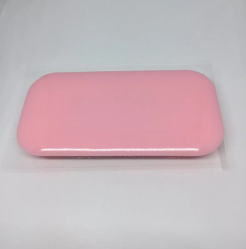 Almohadilla Silicona Organizador De Extension Pestañas Rosa