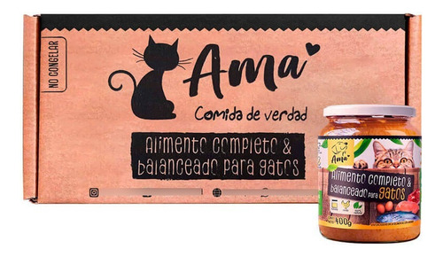 Ama Alimento Húmedo Para Gatos Pack 6 Und