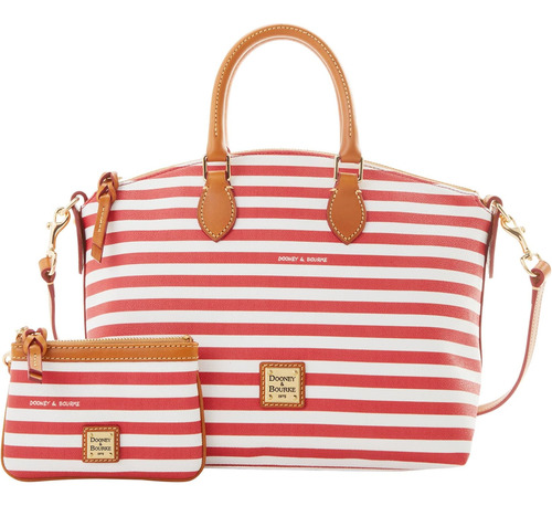 Bolso Dooney & Bourke, Satchel Sullivan De Algodón Revestido