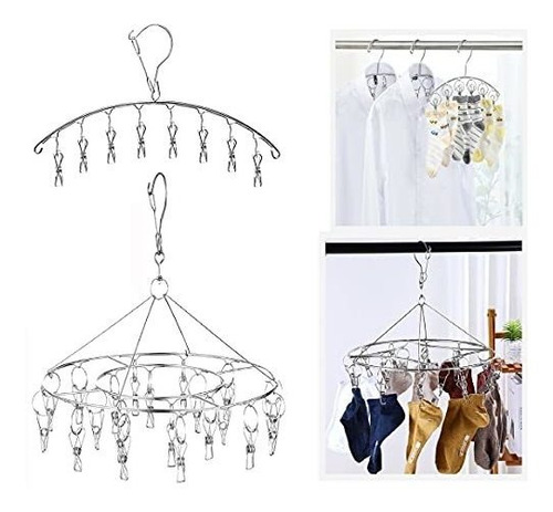 Stainless Steel Hanging Drying Rack For Drying Socks, Baby C