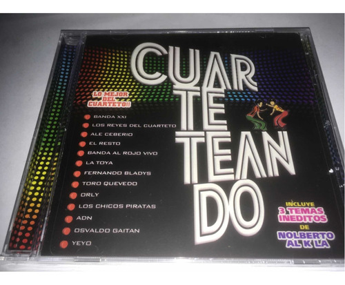 Cuarteteando Lo Mejor Del Cuarteto Cd Nuevo Original Cerrado