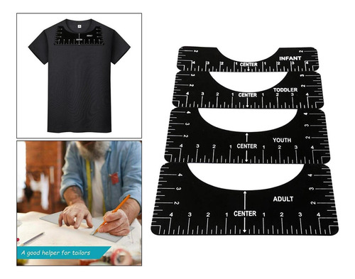 Fe Regla De Colocación De Costura De Acolchado De Camisa