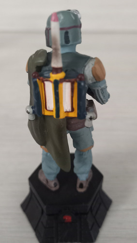 Miniatura Boba Fett Coleção Xadrez Star Wars Oficial Metal (Usado)