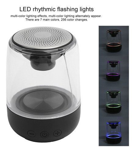 Altavoz Led Portátil Inalámbrico 5.2, Subwoofer Hifi Estéreo