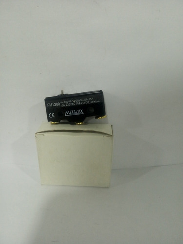 Micro Switch Modelo Fm1300 Marca Metaltex