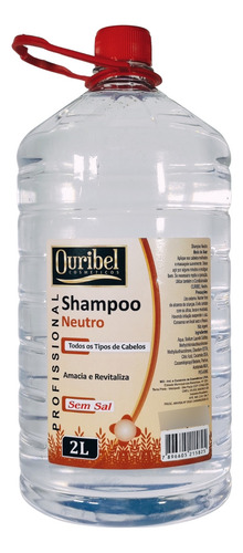 Kit Salão De Beleza Shampoo + Condicionador Neutro 4 Litros