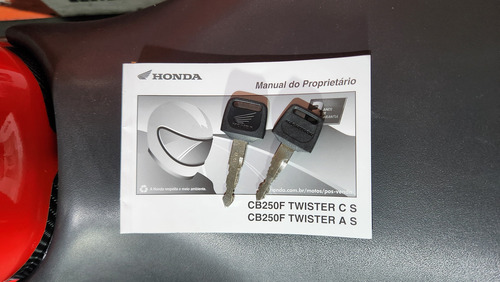 Honda Cb 250f Twister Cbs 2020 Vermelha