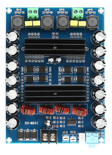 Placa Amplificadora Digital Dc 12v 24v Tpa3116d2 2*150w 2