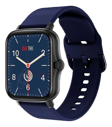 Pulseira De Silicone Para Amazfit Gts 2 Cor Azul-marinho Largura 20 Mm