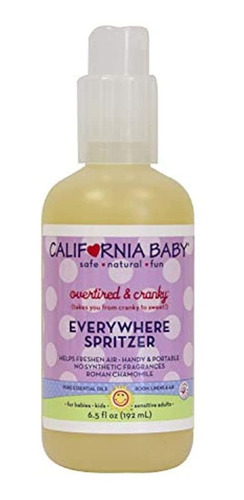 California Baby Aromatherapy Spritzer Overtired Y Cranky 65 