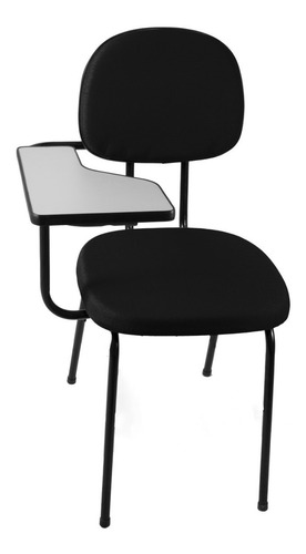 Kit Com 2 Cadeiras Universitárias Secretaria S/ Porta Livros