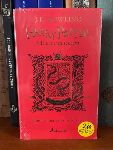 Harry Potter La Cámara Secreta Gryffindor Ed 20 Aniversario