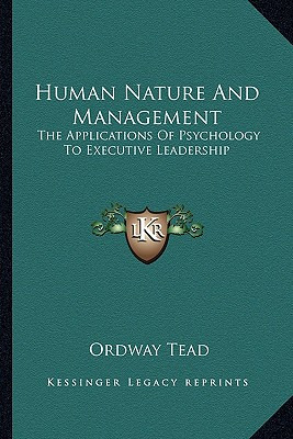 Libro Human Nature And Management: The Applications Of Ps...