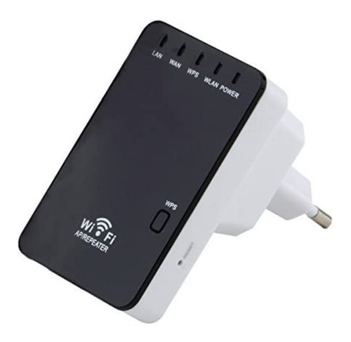 Mini Repetidor Amplificador De Sinal Wi-fi 2.4g Router 300mb