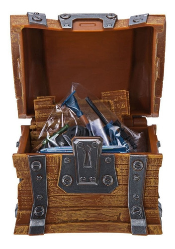 Baú Com Acessórios Loot Chest Fortnite Epic Games Jazwares