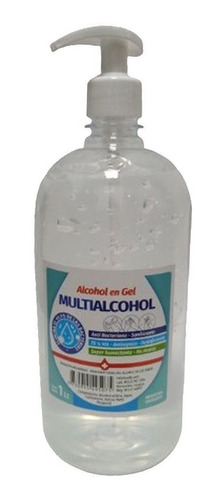 Alcohol En Gel Multialcohol 1lt