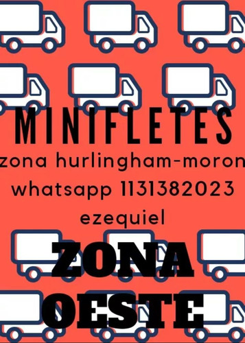 Minifletes,zona,oeste, Hurlingham,moron,viajes A Caba