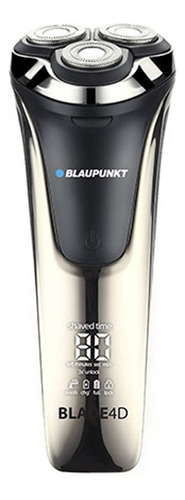 Afeitadora Inalámbrica Blaupunkt Blade 4d Con Display Color Plateado