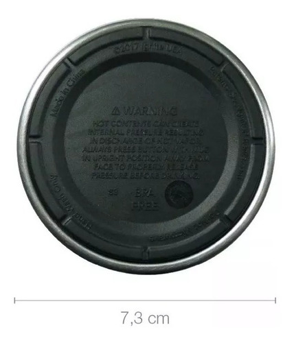 Imagen 6 de 6 de Termo Coleman Matero de acero inoxidable 0.7L negro