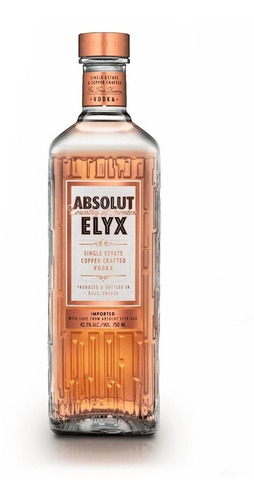 Vodka Absolut Elyx  1l.  Envío Gratis
