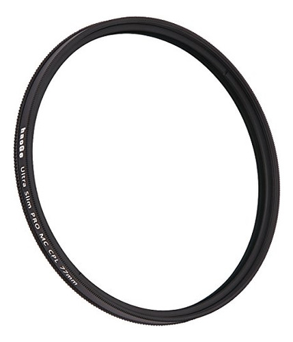 Polarizador Circular Multicapa Haoge, 77 Mm, Mc Cpl, Polariz