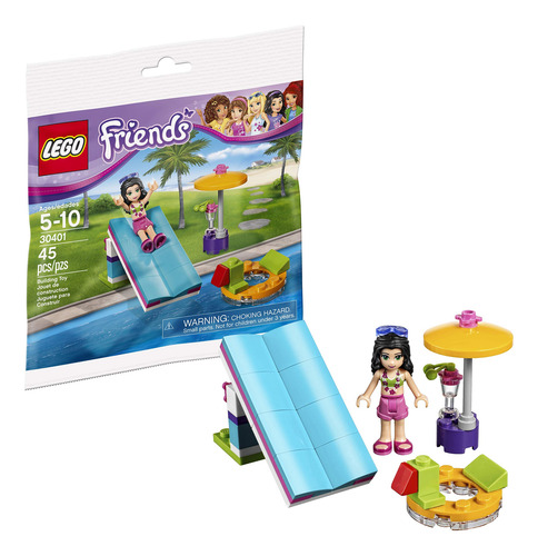 Minijuego De Toboganes De Espuma Para Piscina Lego Friends #