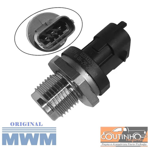 Sensor Pressão Flauta Rail S10 Frontier Original Mwm 