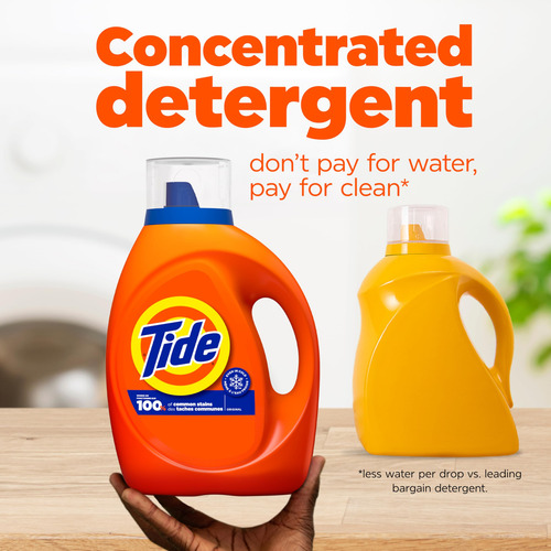 Detergente Líquido Para Ropa Tide 100 Cargas 4 3 Litros He