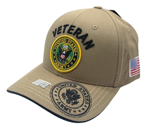 Gorra De Béisbol Militar Con Licencia Oficial Del Ejércit.