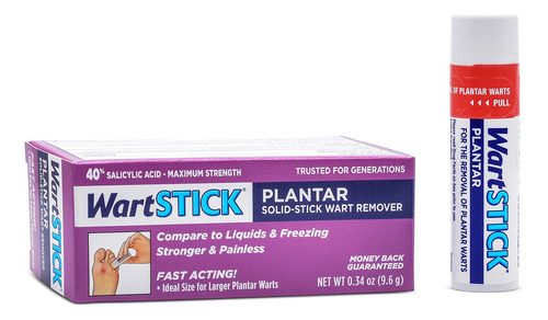 Wartstick Plantar - Removedor De Verrugas Plantares De Acido