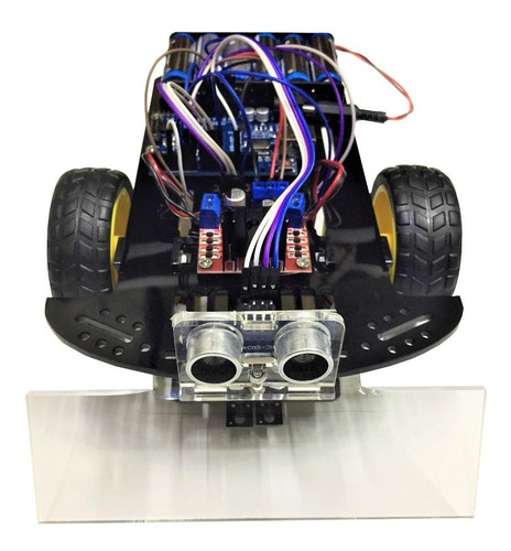 Kit Robot Seguidor Linea, Sumo Y Evasor Obstaculo Ensamblado