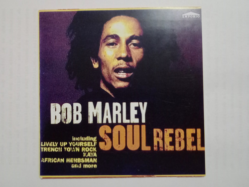 Bob Marley Cd: Soul Rebel ( Símil Vinilo - Europa )