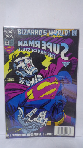 Superman Man Of Steel 32 Dc 1994 En Ingles