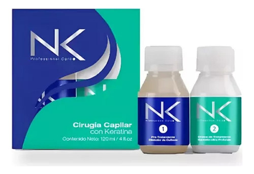 Nk Professional Care Cirugía Capilar Con Keratina 120ml