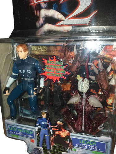 Resident Evil 2 - Leon S. Kennedy And Licker - Toy Biz