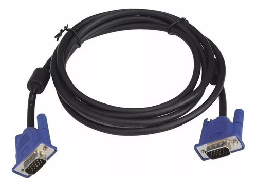 Cable Vga 1,5mts Monitor Filtro Macho Macho Pc Envios