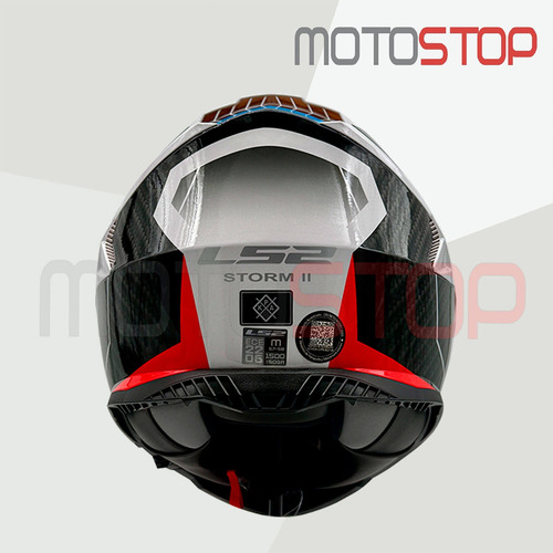 Casco Integral Ls2 Ff800 Azul Rojo / Mica Azul Certificado