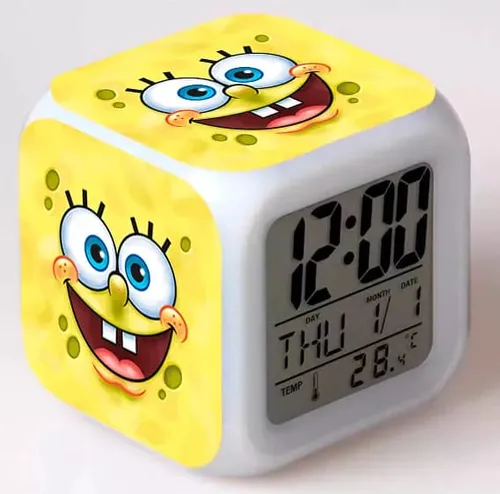 Bob esponja despertador new arrivals
