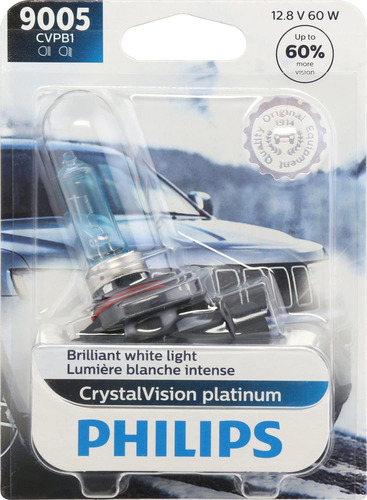 9005 Crystalvision Platinum - Bombilla Para Faros Delanteros