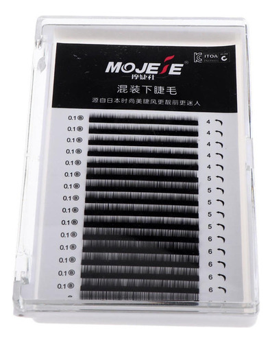 1 Box 4/5/6 Mm Mixtas Natural Suave Inferior Longitudes.