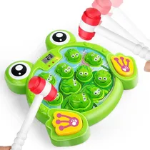 Comprar Juego Whack A Frog Con 2 Martillos, Juguete De Aprendizaje