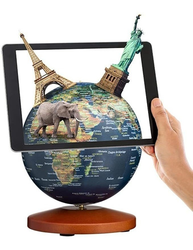 Praktiban Ar Globe, Globo Interactivo Con Soporte Para Educ.