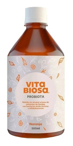 Vita Biosa Bebida Probiótica Sabor Naranja X 500ml