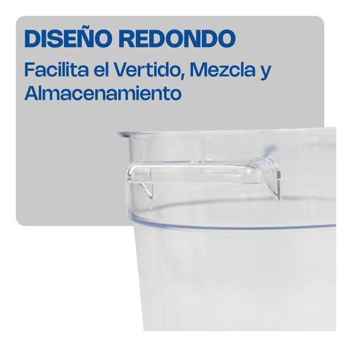 Recipiente Policarbonato Redondo 1qt Caledonia Repore-1