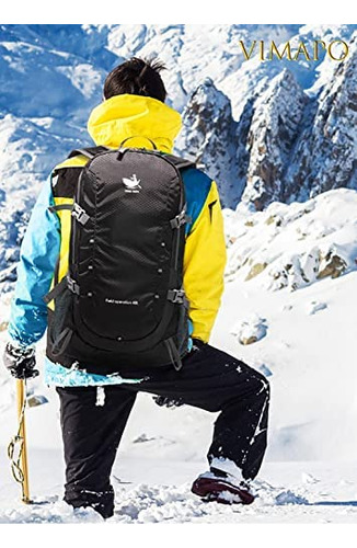 Vimapo Packable Backpack 40l, Mochila De Viaje Plegable De N