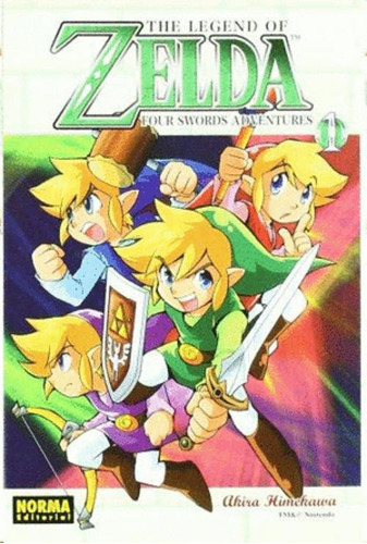 Libro The Legend Of Zelda. Vol 8: Four Swords Adventures 1