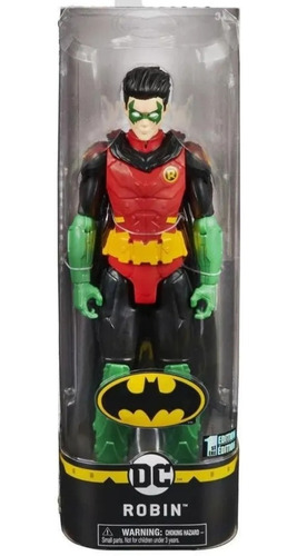 Batman Missions. Robin. Spin Máster. 30 Cm (Reacondicionado)