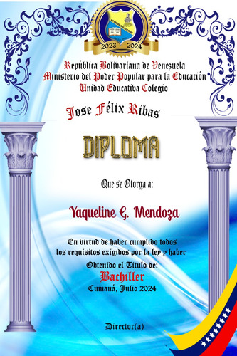 Diplomas En Pergamino Italiano