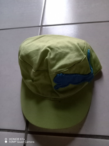 Gorra Pumaa D Mujer Verde Unitalla 