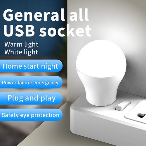 Lámpara De Mesa Usb Con Protección Ocular Nocturna Led De